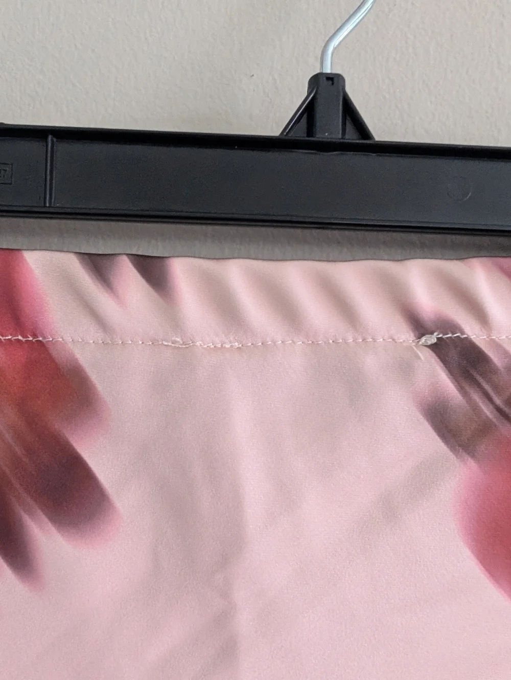 WeWoreWhat Pink Blurred Floral Print Satin Maxi Skirt Size 4